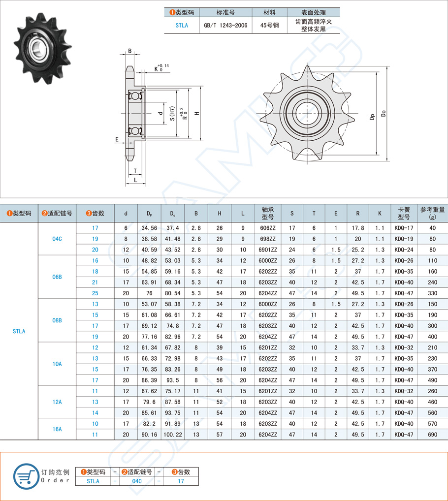 惰輪鏈輪測(cè)量間隙的重要性