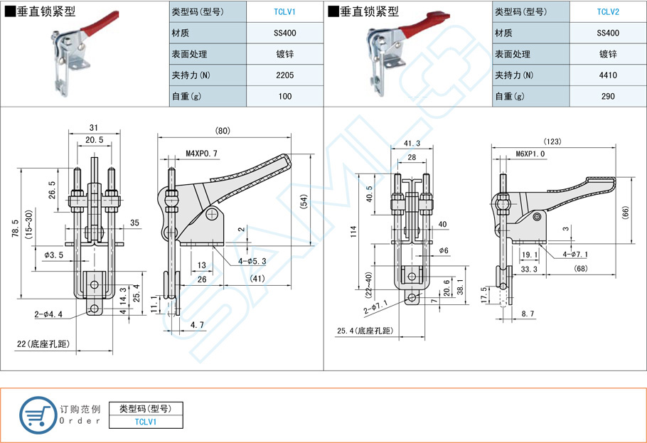 門閂式快速夾鉗怎么用