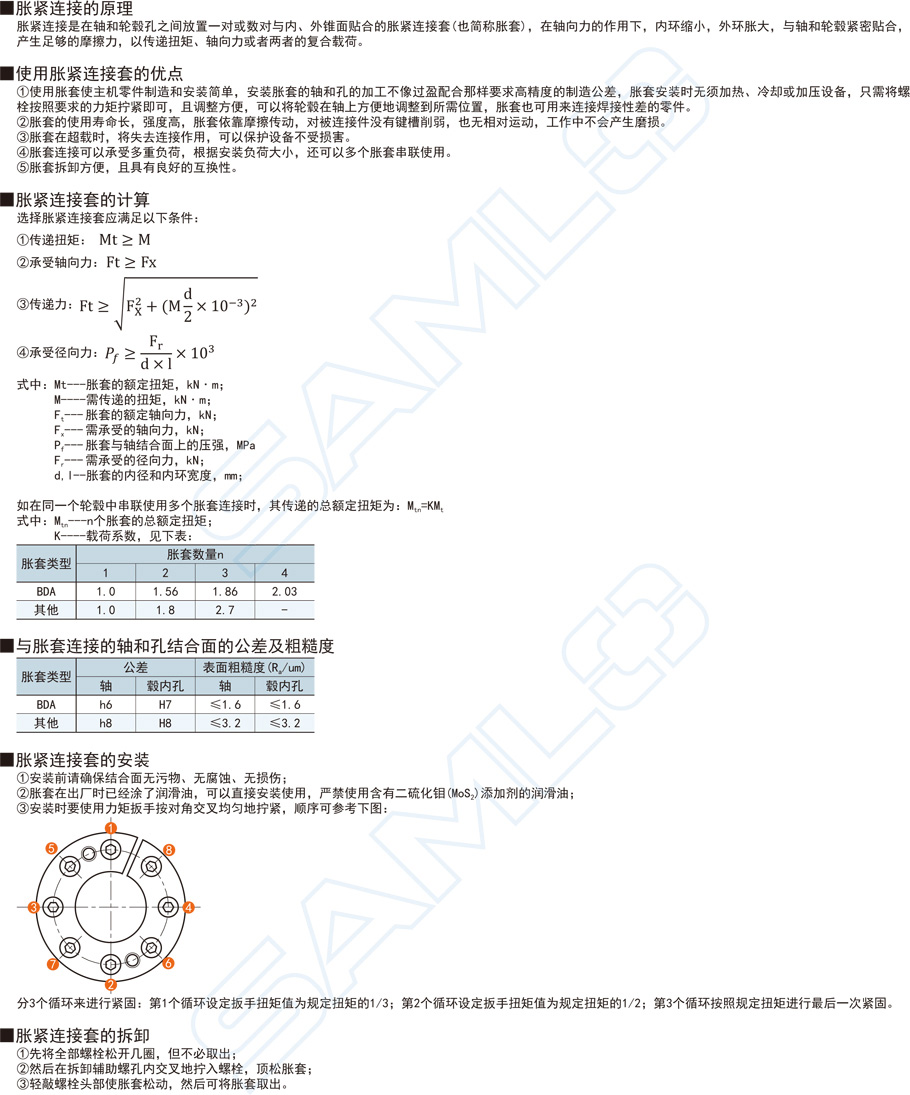 脹緊連接套-直桿型作用與用途