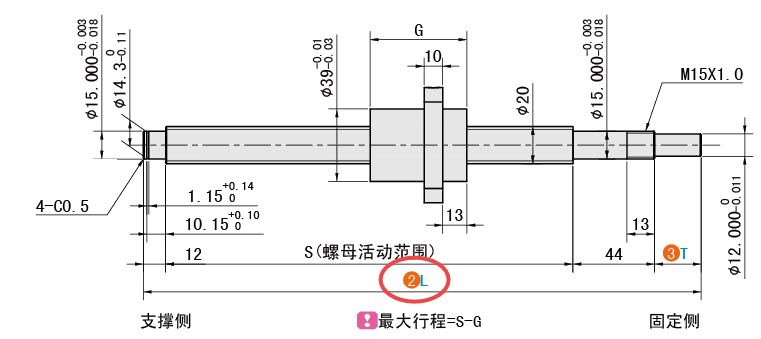 L（總長(zhǎng)）