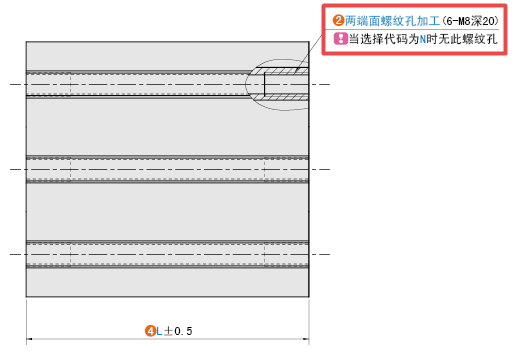 兩端面螺紋孔加工代碼