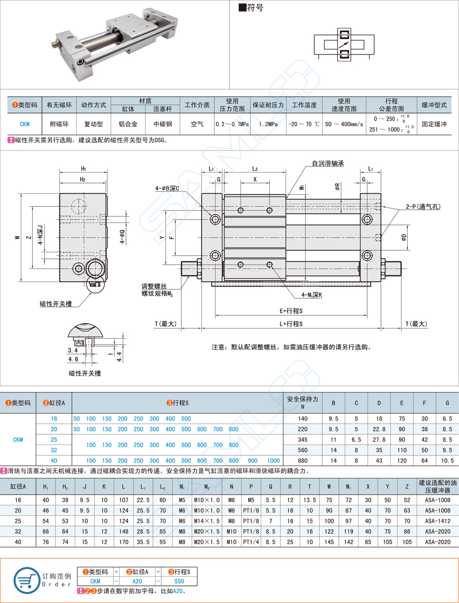 磁耦合無(wú)桿氣缸需要傳感器嗎